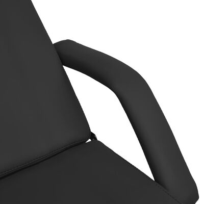vidaXL Κρεβάτι - Πολυθρόνα Αισθητικής Μαύρο 180 x 62 x (86,5-118) εκ.