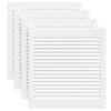 vidaXL &Pi;&omicron;&rho;&tau;ά&kappa;&iota;&alpha; &mu;&epsilon; &Pi;&epsilon;&rho;&sigma;ί&delta;&epsilon;&sigmaf; 4 &Tau;&epsilon;&mu;. &Lambda;&epsilon;&upsilon;&kappa;ά 61,5x59,4&epsilon;&kappa; &Mu;&alpha;&sigma;ί&phi; &Xi;ύ&lambda;&omicron; &Pi;&epsilon;ύ&kappa;&omicron;&upsilon;