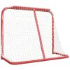 vidaXL Τέρμα Χόκεϊ Κόκκινο και Λευκό 183 x 71 x 122 εκ. από Πολυεστέρα