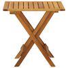 vidaXL Τραπέζι Bistro 46 x 46 x 47 εκ. από Μασίφ Ξύλο Ακακίας