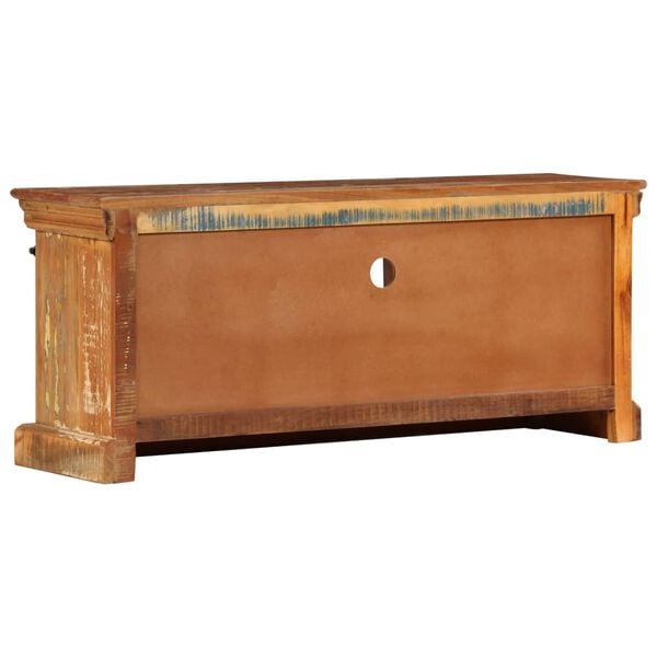 vidaXL Έπιπλο Τηλεόρασης 110 x 30 x 45 εκ. από Μασίφ Ανακυκλωμένο Ξύλο