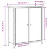 vidaXL Ντουλάπι Γκρι Sonoma 70 x 30 x 80 εκ. από Επεξεργ. Ξύλο