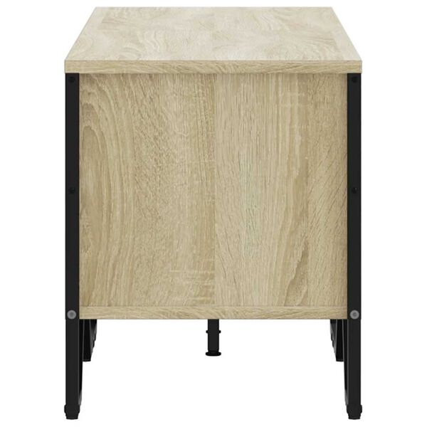 vidaXL Έπιπλο Τηλεόρασης Sonoma Δρυς 122x34x41 εκ. Επεξεργασμένο Ξύλο