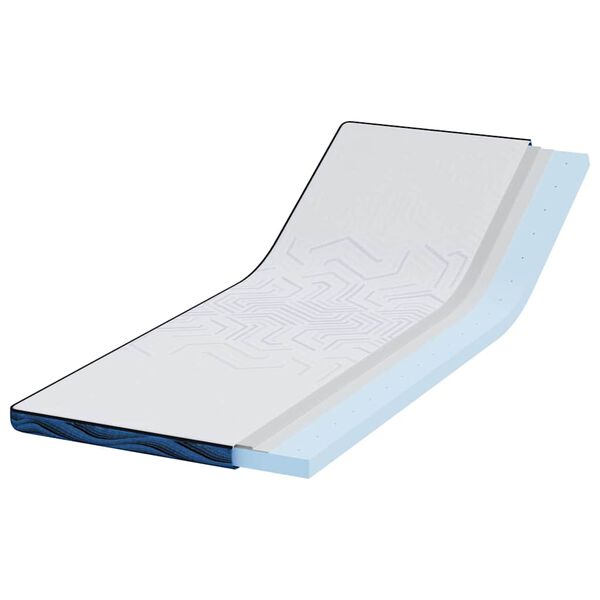 vidaXL &Sigma;&tau;&rho;ώ&mu;&alpha; &epsilon;&pi;&iota;&kappa;ά&lambda;&upsilon;&psi;&eta;&sigmaf; &Lambda;&epsilon;&upsilon;&kappa;ό 70 x 200 cm &Zeta;&alpha;&kappa;ά&rho; ύ&phi;&alpha;&sigma;&mu;&alpha;