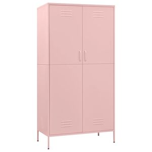 vidaXL &Nu;&tau;&omicron;&upsilon;&lambda;ά&pi;&alpha; &Rho;&omicron;&zeta; 90 x 50 x 180 &epsilon;&kappa;. &alpha;&pi;ό &Alpha;&tau;&sigma;ά&lambda;&iota;