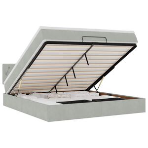 vidaXL &Omicron;&theta;&omega;&mu;&alpha;&nu;&iota;&kappa;ό &kappa;&rho;&epsilon;&beta;ά&tau;&iota; &mu;&epsilon; &sigma;&tau;&rho;ώ&mu;&alpha; & LEDs &Alpha;&nu;&omicron;&iota;&chi;&tau;ό &gamma;&kappa;&rho;&iota; &Beta;&epsilon;&lambda;&omicron;ύ&delta;&omicron;