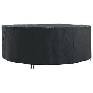 vidaXL &Kappa;ά&lambda;&upsilon;&mu;&mu;&alpha; &epsilon;&pi;ί&pi;&lambda;&omega;&nu; &Mu;&alpha;ύ&rho;&omicron; 244 x 244 x 71 &epsilon;&kappa;. &Upsilon;&phi;&alpha;&sigma;&mu;&alpha; Oxford 600D