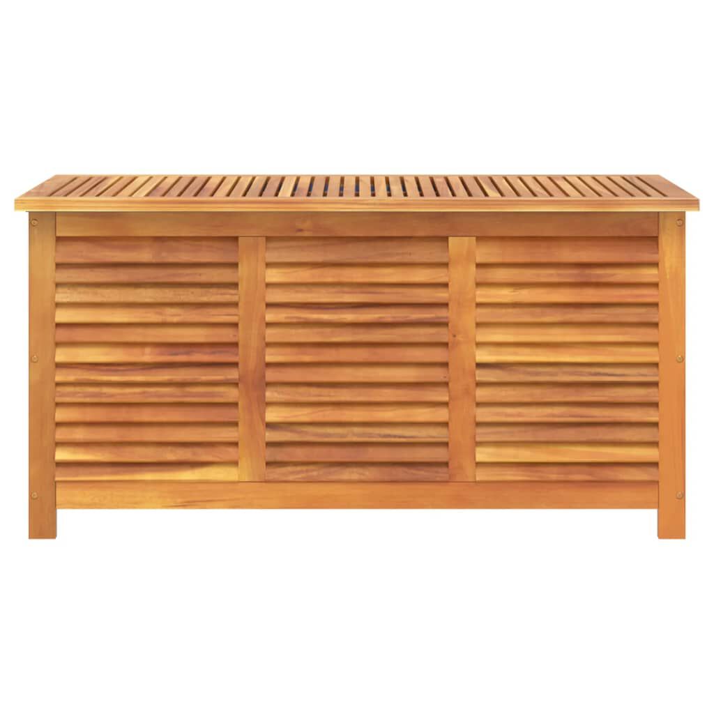 vidaXL Μπαούλο Αποθήκευσης Κήπου 113x50x56 εκ. από Μασίφ Ξύλο Ακακίας