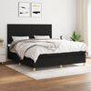 vidaXL &Kappa;&rho;&epsilon;&beta;ά&tau;&iota; Boxspring &mu;&epsilon; &Sigma;&tau;&rho;ώ&mu;&alpha; &Mu;&alpha;ύ&rho;&omicron; 160x200 &epsilon;&kappa;. &Upsilon;&phi;&alpha;&sigma;&mu;ά&tau;&iota;&nu;&omicron;