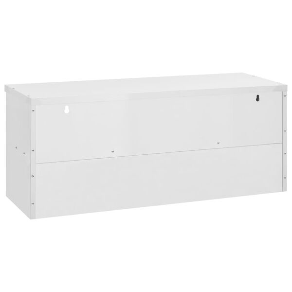 vidaXL Ερμάριο Τοίχου 120 x 40 x 50 εκ. Ανοξείδωτο Ατσάλι