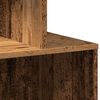 vidaXL κομοδίνο ντουλάπι παλιό ξύλο 35x35x55 cm κατασκευασμένο ξύλο