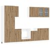 vidaXL &Mu;&omicron;&nu;ά&delta;&alpha; &kappa;&omicron;&upsilon;&zeta;ί&nu;&alpha;&sigmaf; Lyon 8 pcs Artisan &Delta;&rho;&upsilon;&sigmaf; &Epsilon;&pi;&epsilon;&xi;&epsilon;&rho;&gamma;&alpha;&sigma;&mu;έ&nu;&omicron; &Xi;ύ&lambda;&omicron;
