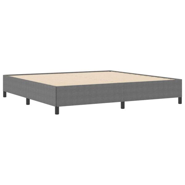 vidaXL Σκελετός Κρεβατιού Ανοιχτό γκρι 200 x 200 cm Βελούδο