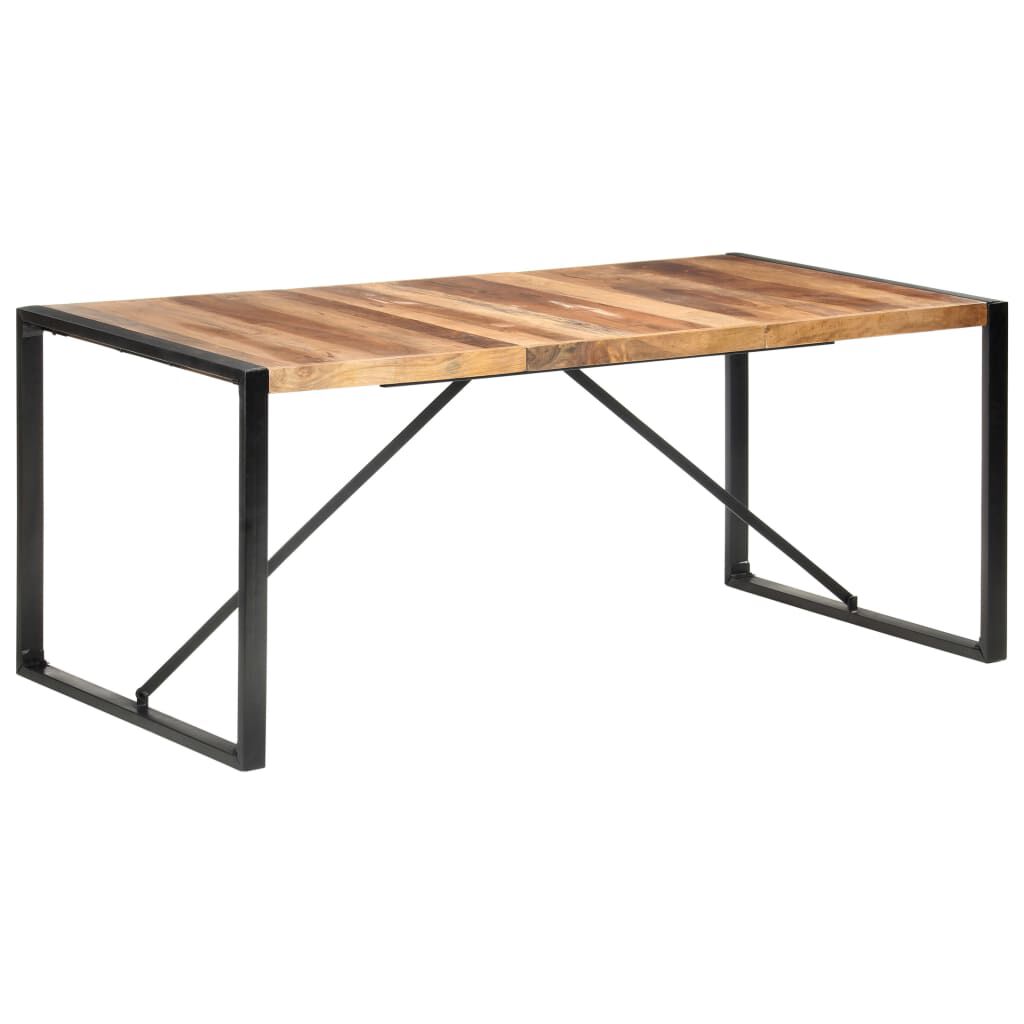 vidaXL Τραπεζαρία 180 x 90 x 75 εκ. από Μασίφ Ξύλο