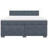 vidaXL &Kappa;&rho;&epsilon;&beta;ά&tau;&iota; Boxspring &mu;&epsilon; &Sigma;&tau;&rho;ώ&mu;&alpha; &Sigma;&kappa;&omicron;ύ&rho;&omicron; &Gamma;&kappa;&rho;&iota; 180x200 &epsilon;&kappa;. &Beta;&epsilon;&lambda;&omicron;ύ&delta;&iota;&nu;&omicron;
