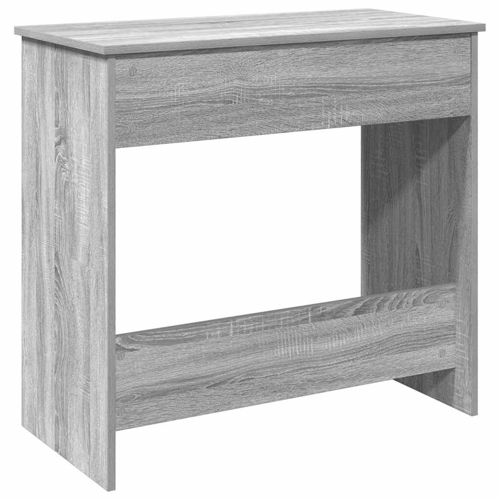 vidaXL Γραφείο Γκρι Sonoma 80 x 40 x 75 εκ. από Επεξεργασμένο Ξύλο