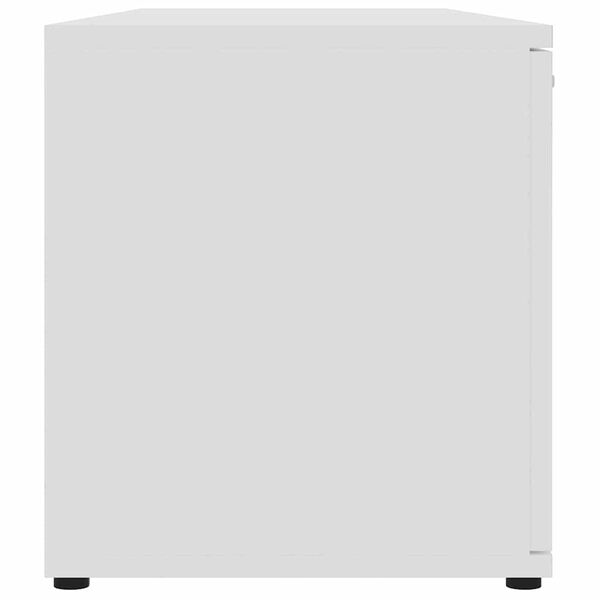 vidaXL Έπιπλο Τηλεόρασης Λευκό 120 x 34 x 37 εκ. από Επεξ. Ξύλο