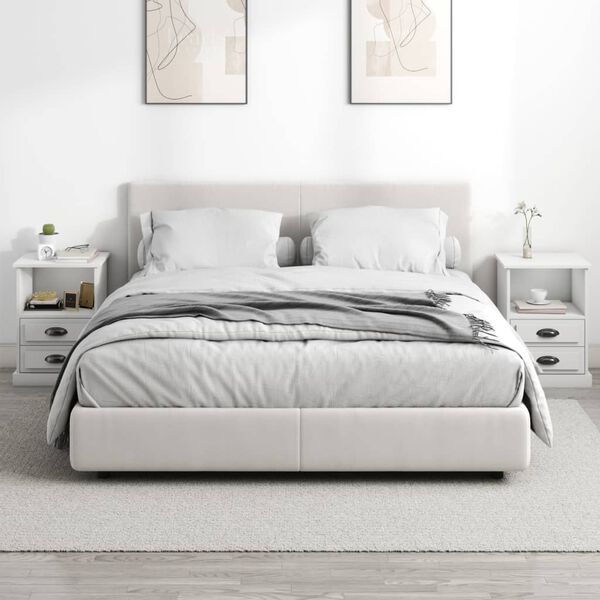 vidaXL &Kappa;&omicron;&mu;&omicron;&delta;ί&nu;&alpha; 2 &tau;&epsilon;&mu;. &Lambda;&epsilon;&upsilon;&kappa;ά 43 x 36 x 60 &epsilon;&kappa;.