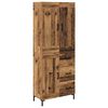vidaXL Highboard &mu;&epsilon; &sigma;&upsilon;&rho;&tau;ά&rho;&iota; 2 pcs &Pi;&alpha;&lambda;&iota;ό &Xi;ύ&lambda;&omicron; &Epsilon;&pi;&epsilon;&xi;&epsilon;&rho;&gamma;&alpha;&sigma;&mu;έ&nu;&omicron; &xi;ύ&lambda;&omicron;