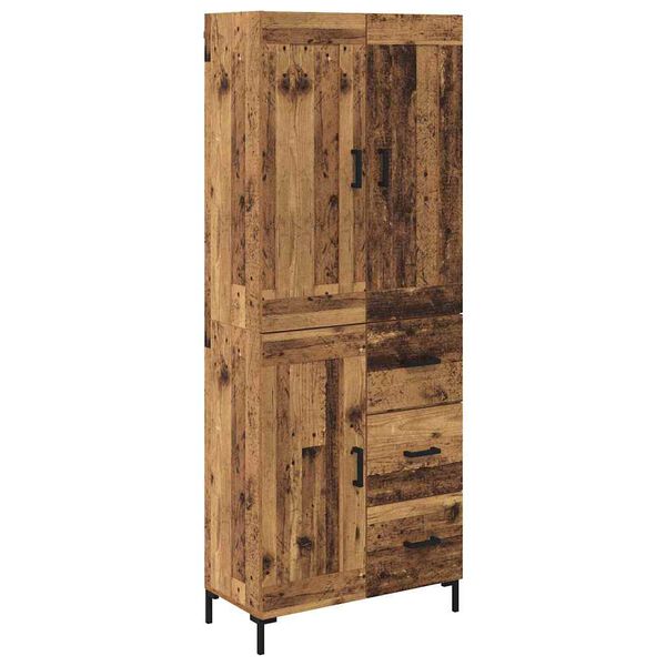 vidaXL Highboard &mu;&epsilon; &sigma;&upsilon;&rho;&tau;ά&rho;&iota; 2 pcs &Pi;&alpha;&lambda;&iota;ό &Xi;ύ&lambda;&omicron; &Epsilon;&pi;&epsilon;&xi;&epsilon;&rho;&gamma;&alpha;&sigma;&mu;έ&nu;&omicron; &xi;ύ&lambda;&omicron;