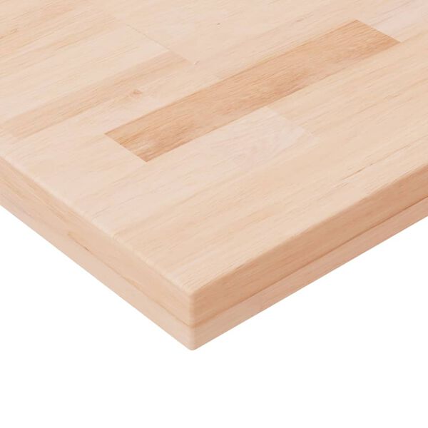 vidaXL Επιφάνεια Τραπεζιού Τετράγωνη 40x40x4 εκ. Μασίφ Ξύλο Δρυς