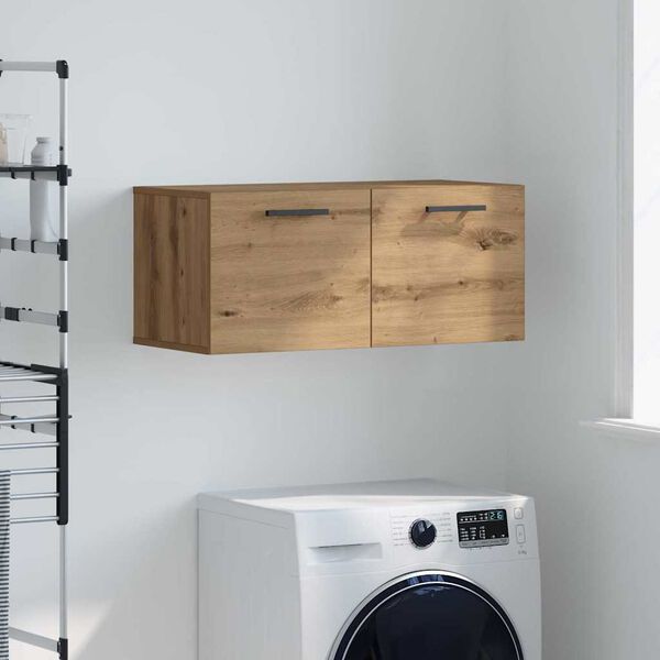 vidaXL Ντουλάπα Τοίχου Επιτοίχιο artisan δρυς 80 x 36.5 x 35 cm