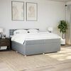 vidaXL &Kappa;&rho;&epsilon;&beta;ά&tau;&iota; Boxspring &mu;&epsilon; &Sigma;&tau;&rho;ώ&mu;&alpha; &Alpha;&nu;&omicron;&iota;&chi;&tau;ό &Gamma;&kappa;&rho;&iota; 200x200 &epsilon;&kappa;. &Upsilon;&phi;&alpha;&sigma;&mu;ά&tau;&iota;&nu;&omicron;
