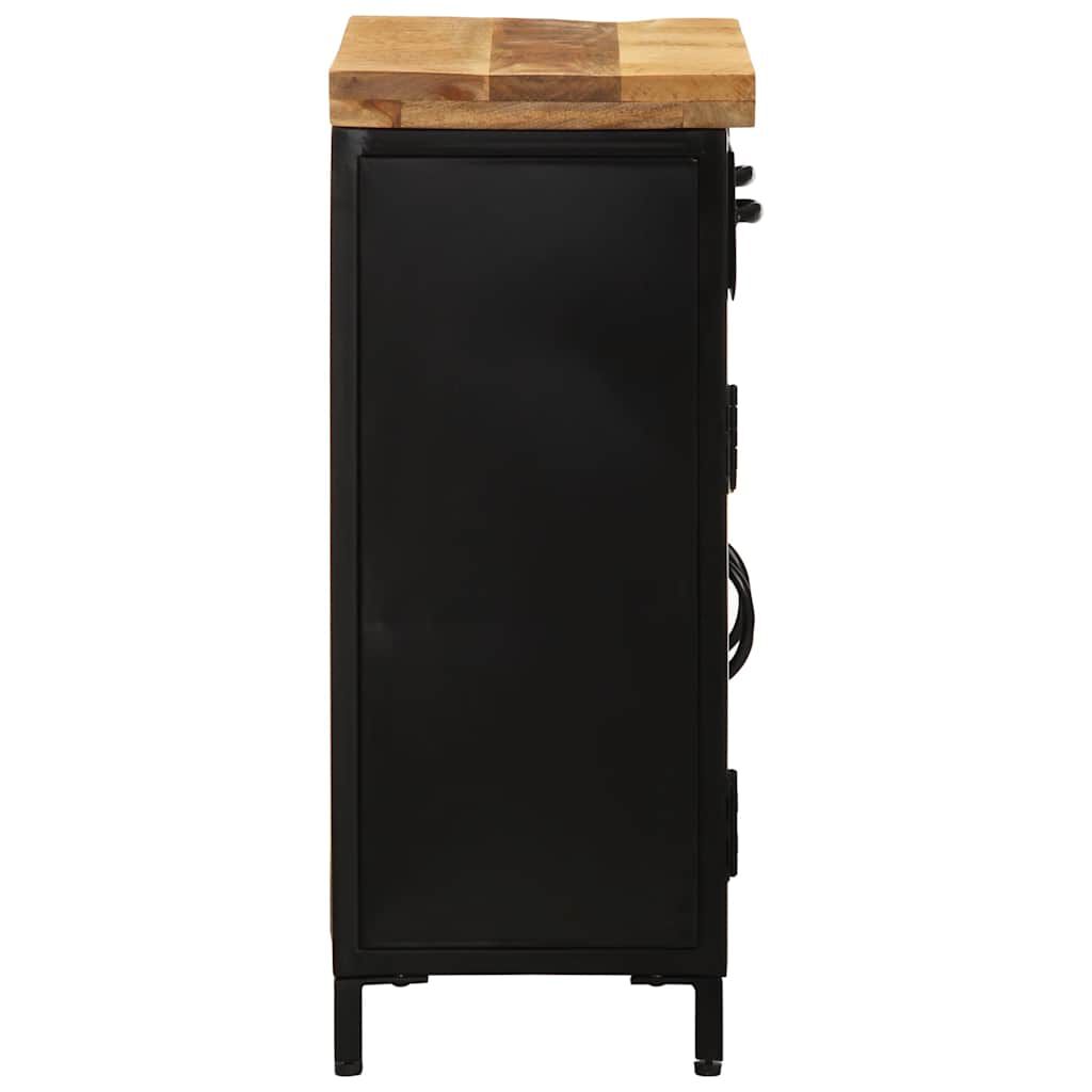 vidaXL Ντουλάπι 55 x 30 x 71 εκ. από Μασίφ Ξύλο Μάνγκο