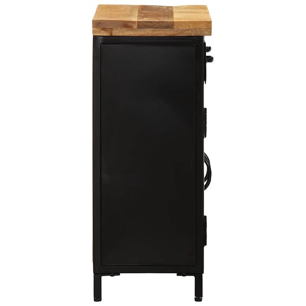 vidaXL Ντουλάπι 55 x 30 x 71 εκ. από Μασίφ Ξύλο Μάνγκο
