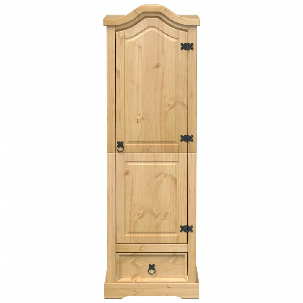 vidaXL Ντουλάπα Corona 55x52x170 εκ. από Μασίφ Ξύλο Πεύκου