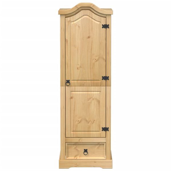 vidaXL Ντουλάπα Corona 55x52x170 εκ. από Μασίφ Ξύλο Πεύκου