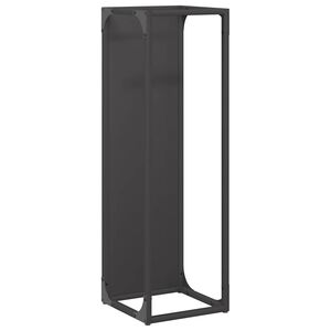 vidaXL &Rho;ά&phi;&iota; &gamma;&iota;&alpha; &kappa;&alpha;&upsilon;&sigma;ό&xi;&upsilon;&lambda;&alpha; &Mu;&alpha;ύ&rho;&omicron; 25x25x80 cm &Alpha;&tau;&sigma;ά&lambda;&iota; &psi;&upsilon;&chi;&rho;ή&sigmaf; έ&lambda;&alpha;&sigma;&eta;&sigmaf;