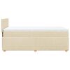 vidaXL &Kappa;&rho;&epsilon;&beta;ά&tau;&iota; Boxspring &mu;&epsilon; &Sigma;&tau;&rho;ώ&mu;&alpha; &Kappa;&rho;&epsilon;&mu; 100 x 200 &epsilon;&kappa;. &Upsilon;&phi;&alpha;&sigma;&mu;ά&tau;&iota;&nu;&omicron;