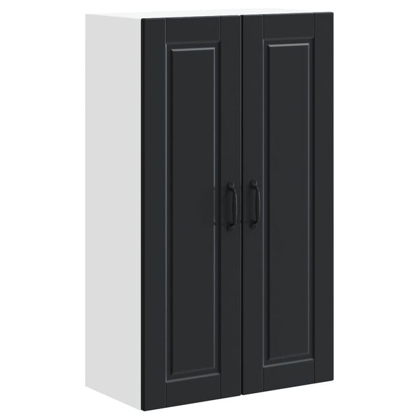 vidaXL Ντουλάπα Κουζίνας Μαύρο 60 x 31 x 100 εκ. Επεξεργασμένο ξύλο