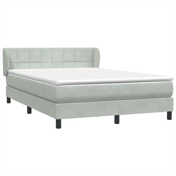 vidaXL &Kappa;&rho;&epsilon;&beta;ά&tau;&iota; Boxspring &mu;&epsilon; &Sigma;&tau;&rho;ώ&mu;&alpha; &Alpha;&nu;&omicron;&iota;&chi;&tau;ό &Gamma;&kappa;&rho;&iota; 160x210 &epsilon;&kappa;. &Beta;&epsilon;&lambda;&omicron;ύ&delta;&iota;&nu;&omicron;