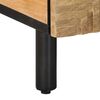 vidaXL Τραπεζάκι σαλονιού καφέ 80x54x40 cm μασίφ ξύλο Mango
