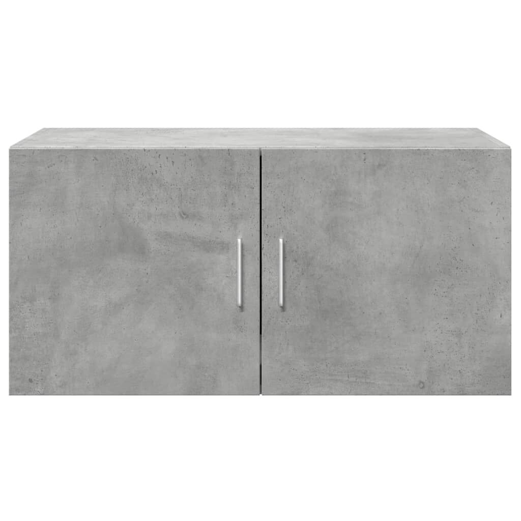 vidaXL Ντουλάπι Τοίχου Γκρι Σκυρ. 80x42,5x40 εκ. Επεξεργασμένο Ξύλο
