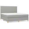 vidaXL &Kappa;&rho;&epsilon;&beta;ά&tau;&iota; Boxspring &mu;&epsilon; &Sigma;&tau;&rho;ώ&mu;&alpha; &Alpha;&nu;. &Pi;&rho;ά&sigma;&iota;&nu;&omicron; 160x200&epsilon;&kappa; &Upsilon;&phi;&alpha;&sigma;&mu;ά&tau;&iota;&nu;&omicron;