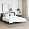 vidaXL Πάπλωμα Other με μαξιλάρι 3 pcs Λευκό 200 x 200 cm Πούπουλο