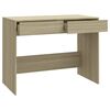 vidaXL Γραφείο Sonoma Δρυς 101x50x76,5 εκ. από Επεξεργασμένο Ξύλο