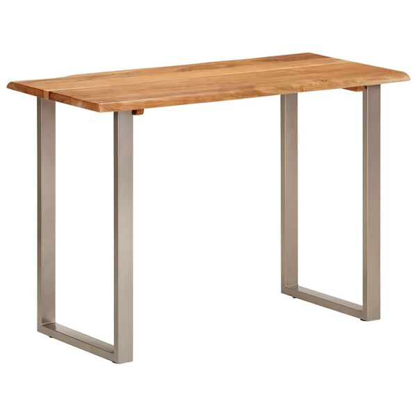 vidaXL Τραπεζαρία 110 x 50 x 76 εκ. από Μασίφ Ξύλο Ακακίας