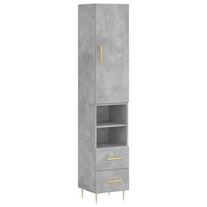 vidaXL &Nu;&tau;&omicron;&upsilon;&lambda;ά&pi;&iota; &Gamma;&kappa;&rho;&iota; &Sigma;&kappa;&upsilon;&rho;&omicron;&delta;έ&mu;&alpha;&tau;&omicron;&sigmaf; 34,5x34x180 &epsilon;&kappa;. &Epsilon;&pi;&epsilon;&xi;&epsilon;&rho;&gamma;&alpha;&sigma;&mu;έ&nu;&omicron; &Xi;ύ&lambda;&omicron;
