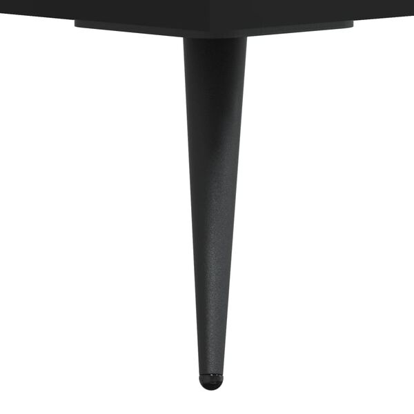 vidaXL Έπιπλο Τηλεόρασης Μαύρο 150x30x44,5 εκ. Επεξεργασμένο Ξύλο