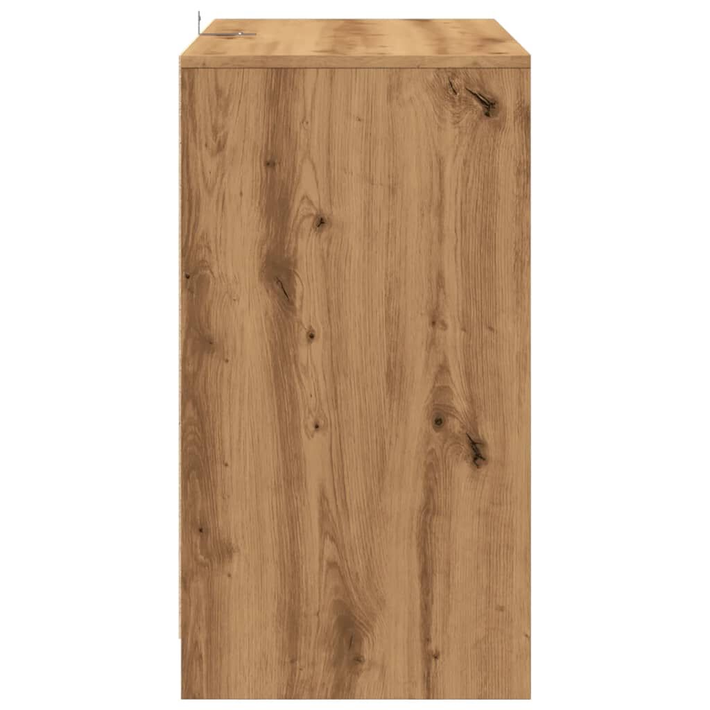 vidaXL Μπουφές Artisan Δρυς 70x41x75 εκ. από Επεξεργασμένο Ξύλο