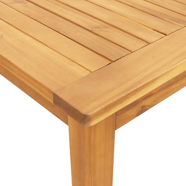 vidaXL Τραπεζαρία Κήπου 180 x 90 x 75 εκ. από Μασίφ Ξύλο Ακακίας