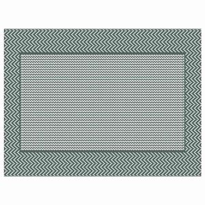 vidaXL Χαλί εξωτερικού χώρου ARAKIL Πράσινο και λευκό 300 x 400 cm PP
