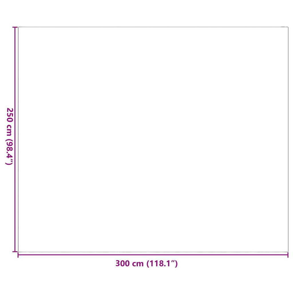 vidaXL Υπαίθριο Χαλί 'ARAKIL' Γκρι 250x300 cm PP.