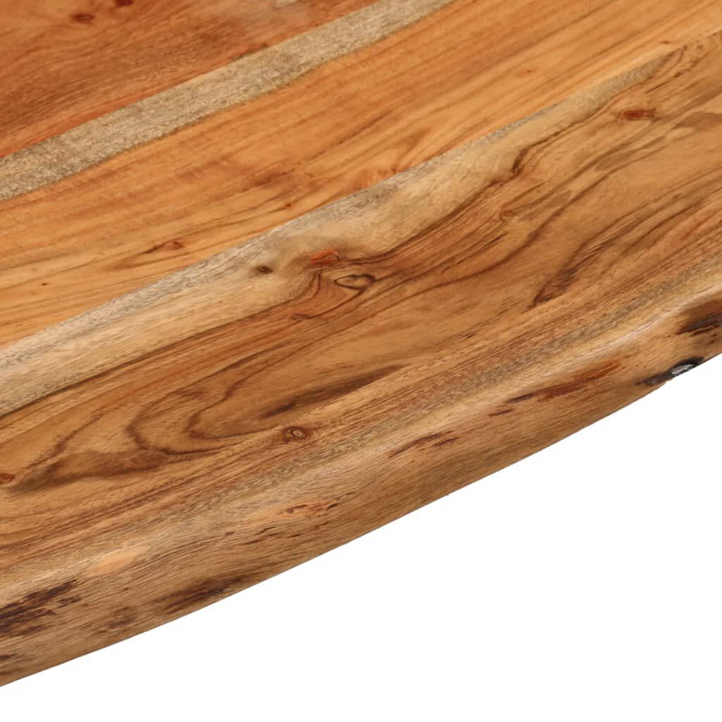 vidaXL Πάγκος Μπάνιου Ορθογώνιος 60x60x2,5 εκ. Μασίφ Ξύλο Οξιάς