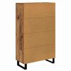 vidaXL Highboard &Pi;&alpha;&lambda;&iota;ό &Xi;ύ&lambda;&omicron; 69,5 x 31 x 115 &epsilon;&kappa;. &Epsilon;&pi;&epsilon;&xi;&epsilon;&rho;&gamma;&alpha;&sigma;&mu;έ&nu;&omicron; &xi;ύ&lambda;&omicron;