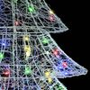 vidaXL Χριστουγεννιάτικο Δέντρο με 100 LED Πολύχρωμο 120 cm Ακρυλικό